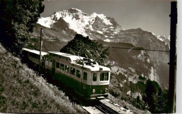 Zahnradbahn Rack Railway-- Wengernalpbahn Lauterbrunnen  Wengen Jungfrau