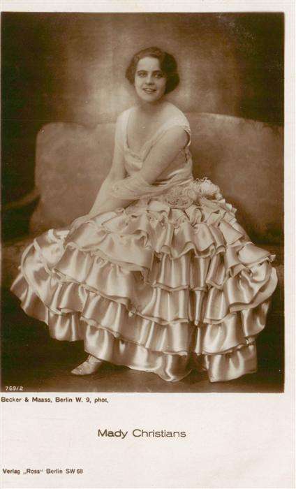 Foto Ross Nr. 769/2 Mady Christians