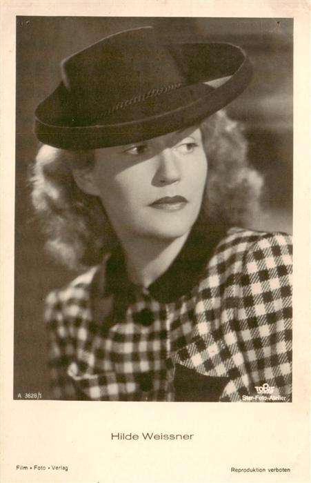 Foto Tobis A 3628/1 Hilde Weissner