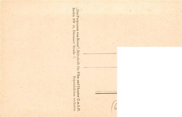 Foto Terra Nr. Haemmerer Ross Brigitte Horney – Bild 2