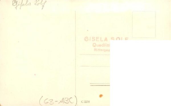Foto Ufa-Haemmerer. A 3369/2 Ross-Verlag  Paula Wessely – Bild 2