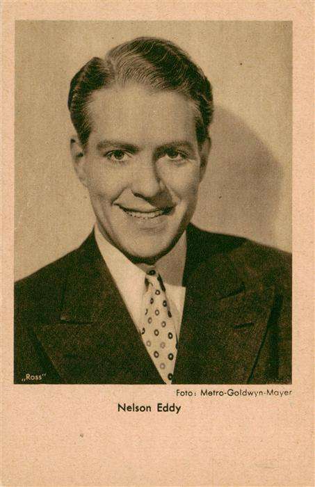 Foto Metro-Goldwyn-Film Nr. Ross Nelson Eddy