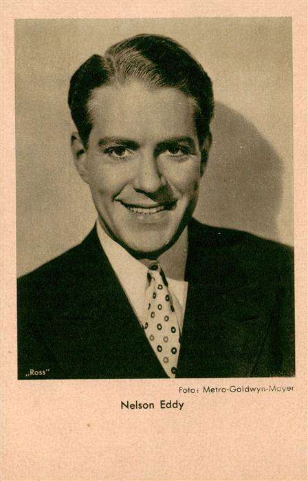 Foto Metro-Goldwyn-Film Nr. Ross Nelson Eddy