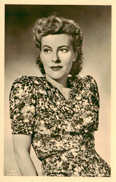 Foto Ross Nr. A 3351/1 Marianne Hoppe