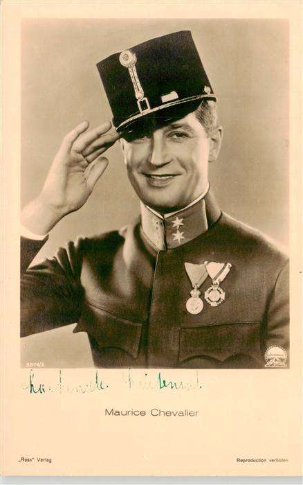 Foto Ross Nr. 5974/2 Maurice Chevalier