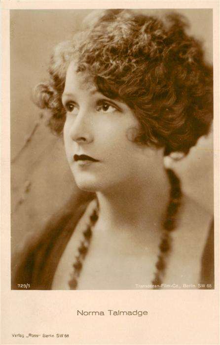 Foto Ross Nr. 729/1 Norma Talmadge