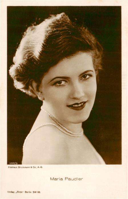 Foto Ross Nr. 1777/3 Maria Paudler