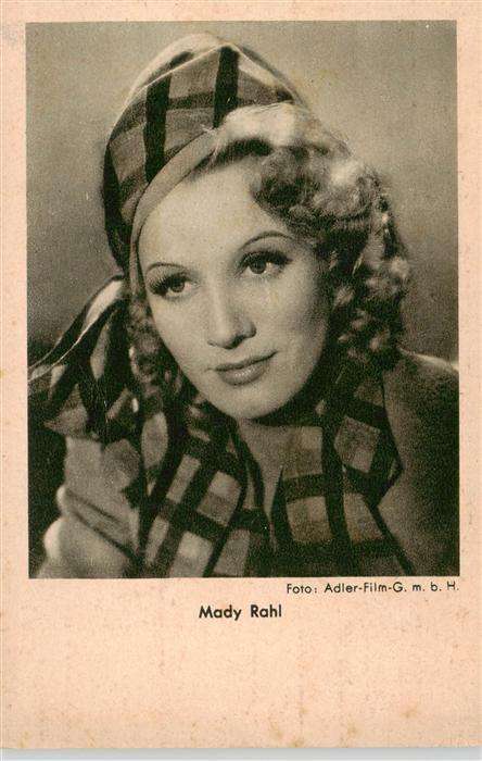 Foto Adler Film Mady Rahl