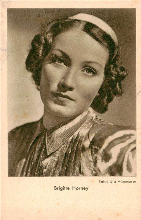 Foto Ufa-Haemmerer. Brigitte Horney
