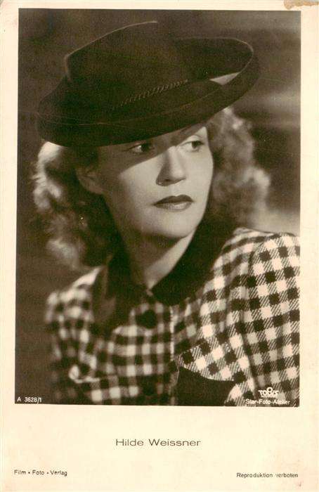 Foto Tobis A 3628/1 Hilde Weissner