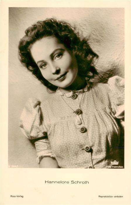 Foto Tobis Haenchen A 3359/1 Hannelore Schroth