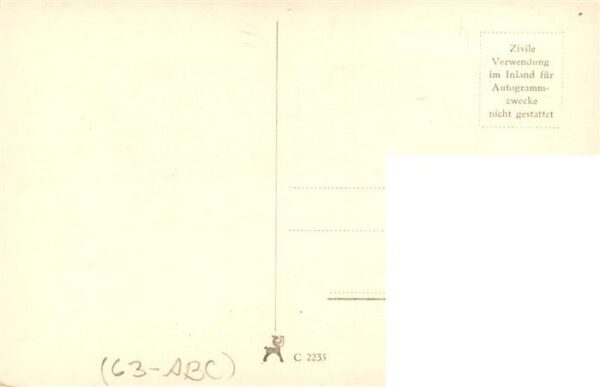 Foto Binz Nr. A 3660/1 Theodor Loos – Bild 2
