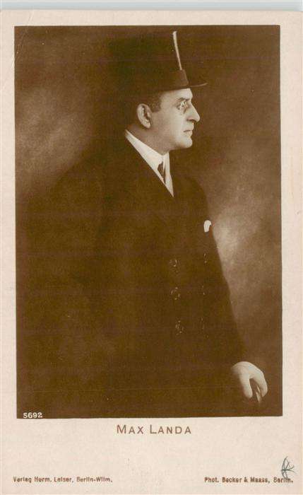 Verlag Hermann Leiser Nr. 5692 Max Landa