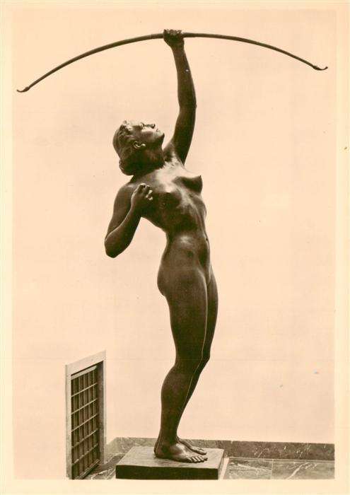 Haus der Deutschen Kunst Verlag HDK Nr. 41 Bogenschuetzin Schuhmacher Mathias