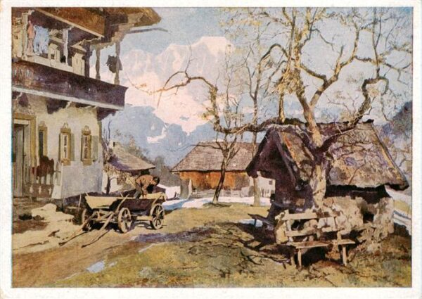 Haus der Deutschen Kunst Verlag HDK Nr. 260 Um Ostern G.Th. Kempf-Hertenkampf