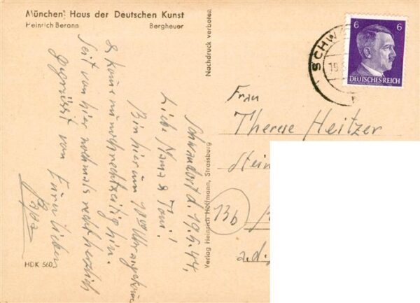 Haus der Deutschen Kunst Verlag HDK Nr. 560 Bergheuer Heinrich Beronn – Bild 2