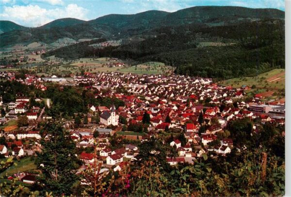 Zell Harmersbach Fliegeraufnahme