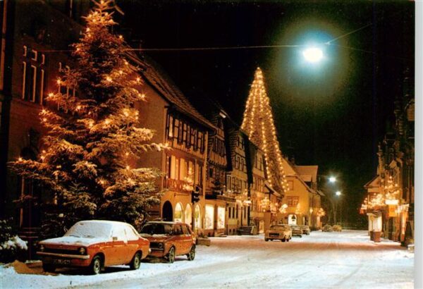Zell Harmersbach Weihnachtliches Ortsmotiv