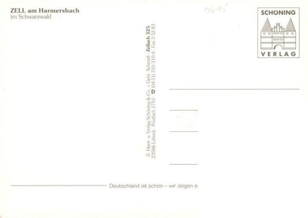 Zell Harmersbach Narrenbrunnen Zeller Historiker Doerfle Brunnen Hauptstrasse – Bild 2