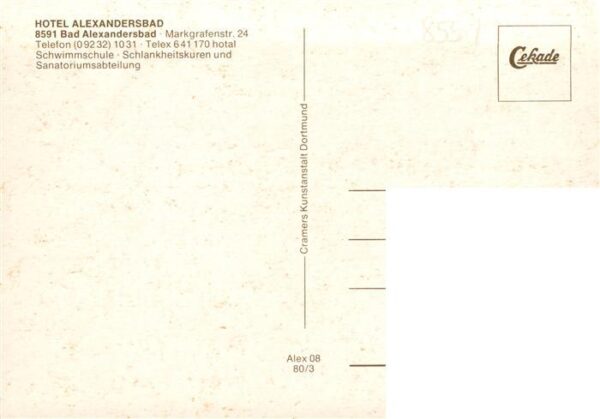 Bad Alexandersbad Hotel Alexandersbad – Bild 2