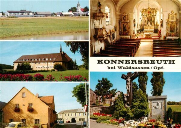 Konnersreuth Oberpfalz Panorama Kirche Inneres Gedenkstaette