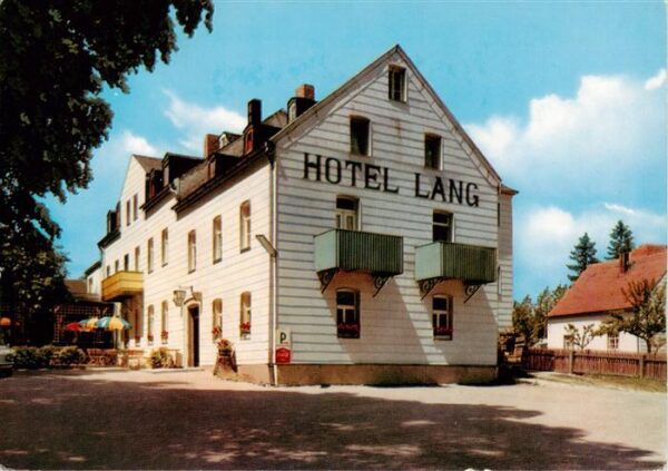 Alexandersbad Bad Hotel Lang