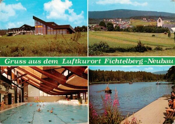 Neubau Fichtelberg Hallenbad Panorama Seepartie