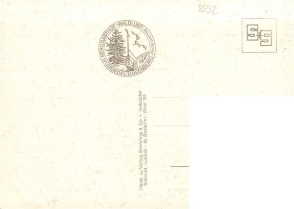 Luisenburg Wunsiedel Fichtelgebirge Berggasthof Waldlust – Bild 2