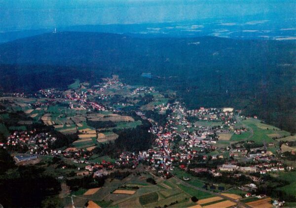 Fichtelberg Fichtelgebirge Bayreuth Fliegeraufnahme