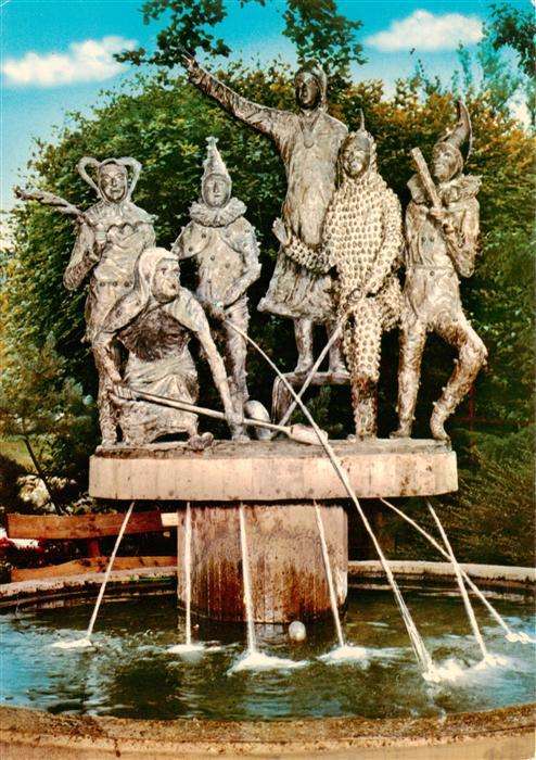 Wolfach Schwarzwald Narrenbrunnen