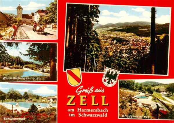 Zell Harmersbach Am Storchenturm Walderholungsanlagen Schwimmbad Kuranlagen