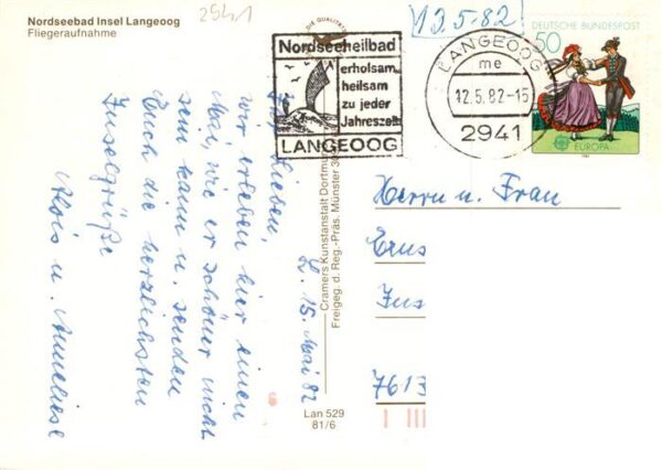 Langeoog Nordseebad Fliegeraufnahme – Bild 2
