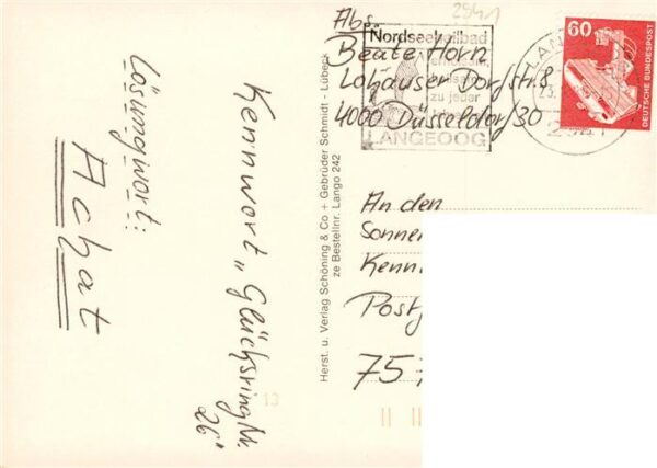 Langeoog Nordseebad Badestrand MS Langeoog Fliegeraufnahmen Wasserturm Sonnenhof – Bild 2