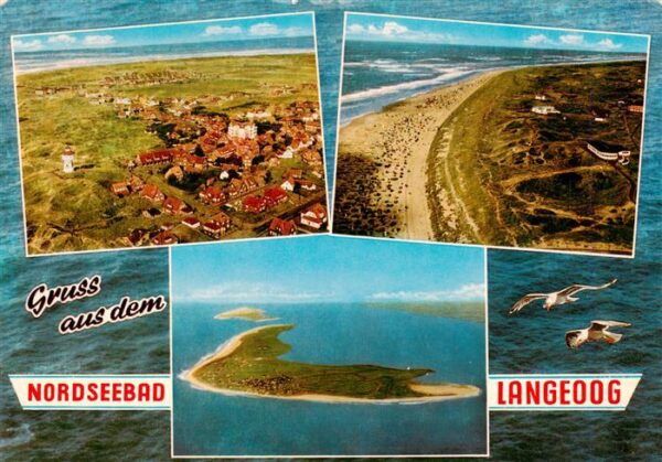 Langeoog Nordseebad Fliegeraufnahmen