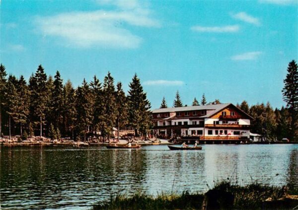 Fichtelberg Fichtelgebirge Bayreuth Waldgasthof am Fichtelsee