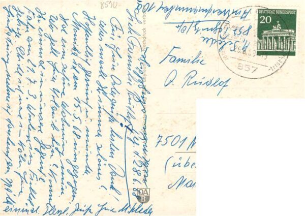 Pegnitz Fliegeraufnahme Kirche Rathaus Ortspartie – Bild 2