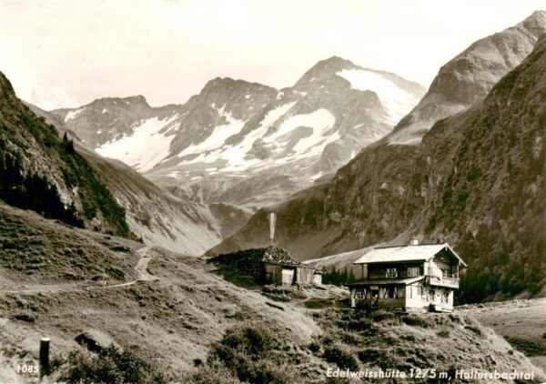 Edelweisshuette 1275m Hollersbachtal Pinzgau AT Panorama