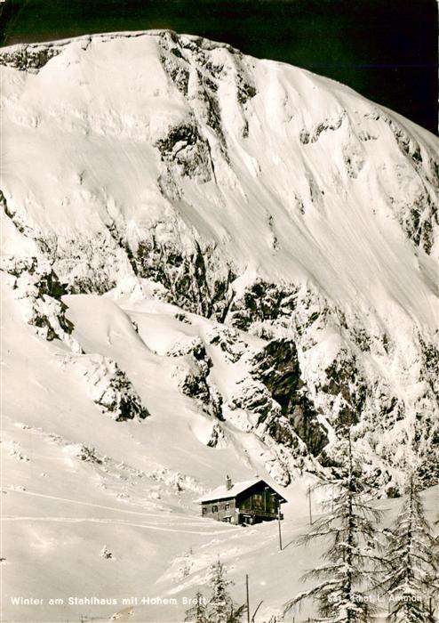 Stahlhaus 1731m Torrenerjoch AT mit Hohem Brett