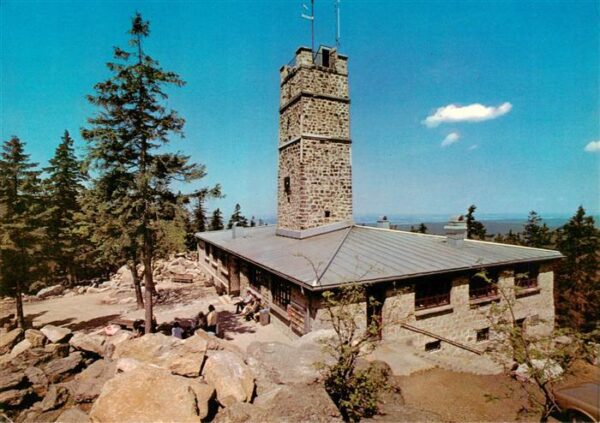 Bischofsgruen Asenturm auf dem Ochsenkopf