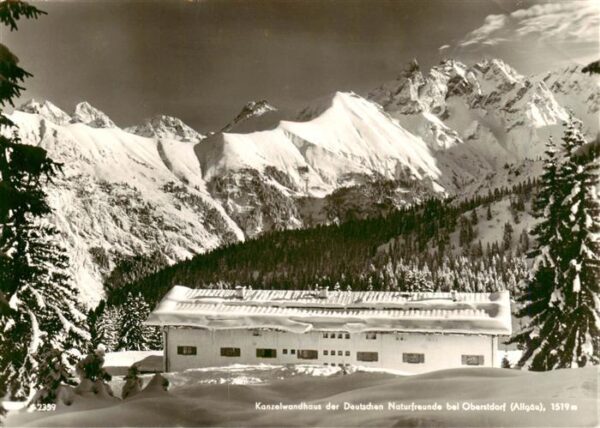 Kanzelwandhaus 1519m Oberstdorf Panorama