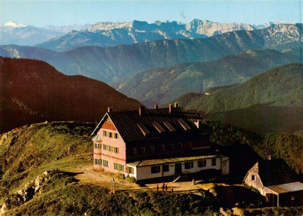 Rotwandhaus 1765m Schliersee Panorama