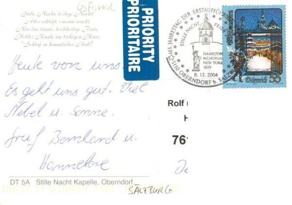 Oberndorf Salzburg AT Kapelle – Bild 2