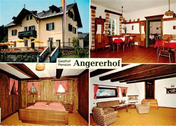 Moosburg Kaernten AT Gasthof Pension Angererhof Gastraeume Zimmer