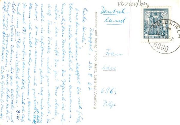 Raggal Vorarlberg AT Kirche im Gr Walsertal – Bild 2