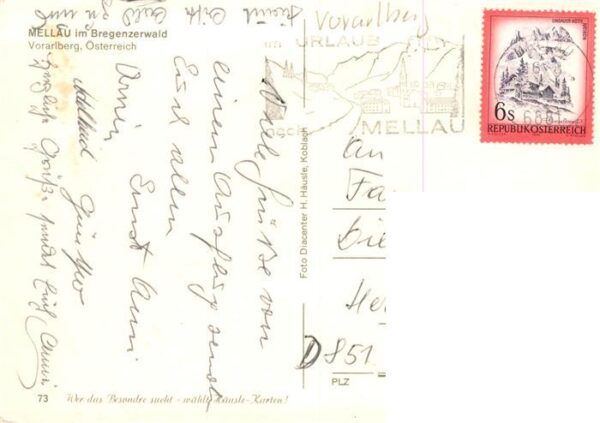 Mellau Vorarlberg Fliegeraufnahmen Kapelle – Bild 2