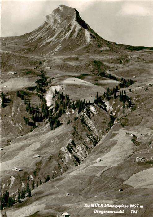 Damuels Vorarlberg AT Fliegeraufnahme