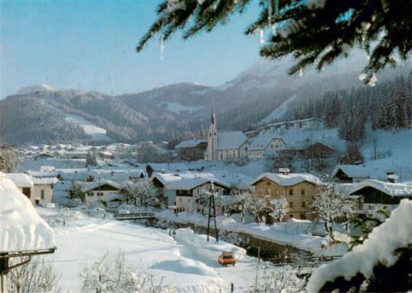 Fieberbrunn Tirol AT Winterpanorama