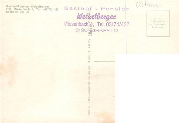 Miesenbach Birkfeld Gasthof Pension Wetzelberger Gastraeume Panorama – Bild 2