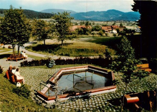 Zell Harmersbach Wassertretstelle Neuhausen