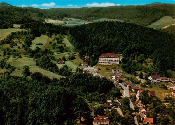 Bad Sooden-Allendorf Fliegeraufnahme mit Sonnenberg Sanatorium